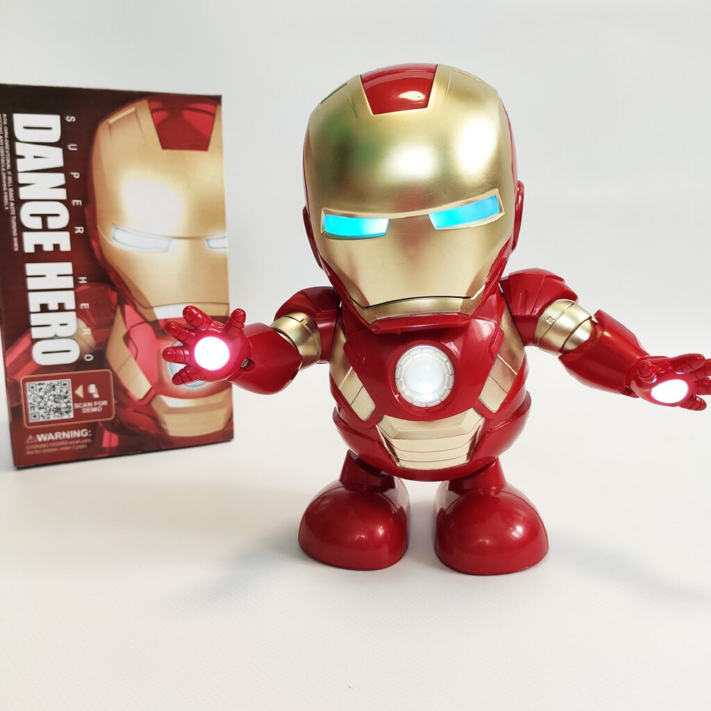 Танцюючий робот Dance Hero Iron Man Залізна людина зі світловими і музичними ефектами - 2