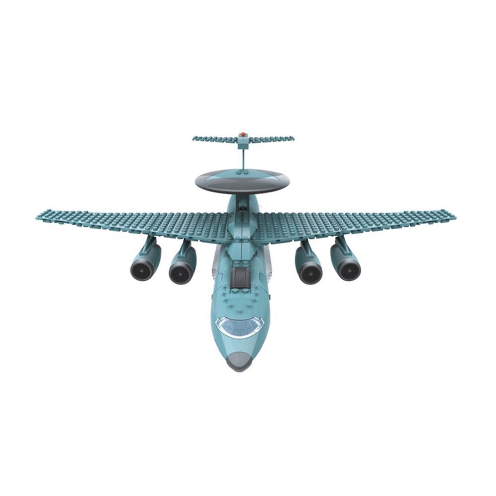 Дитячий конструктор Літак KJ-2000 Wange Toys 5005, 285 дет. пластиковий блоковий для дітей - 5
