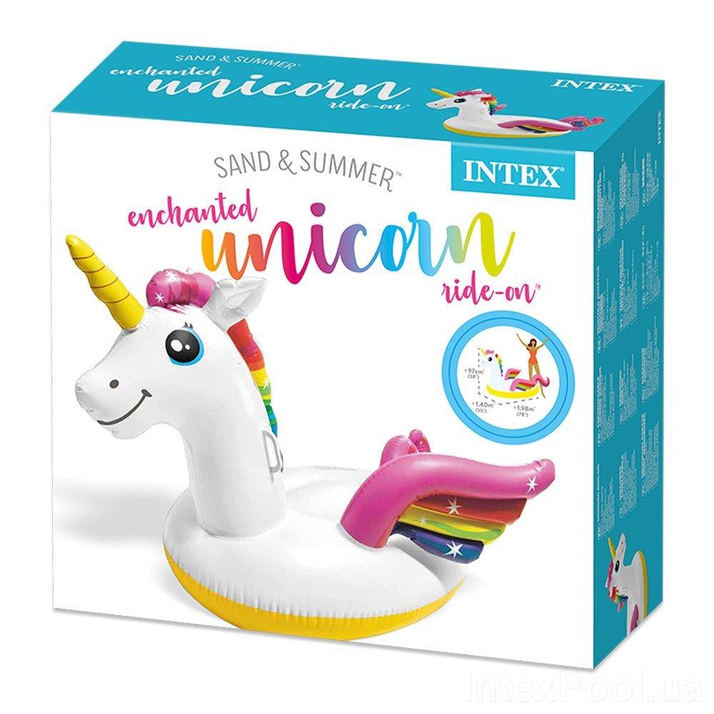 Надувний плотик матрац Intex 57561 для катання на воді