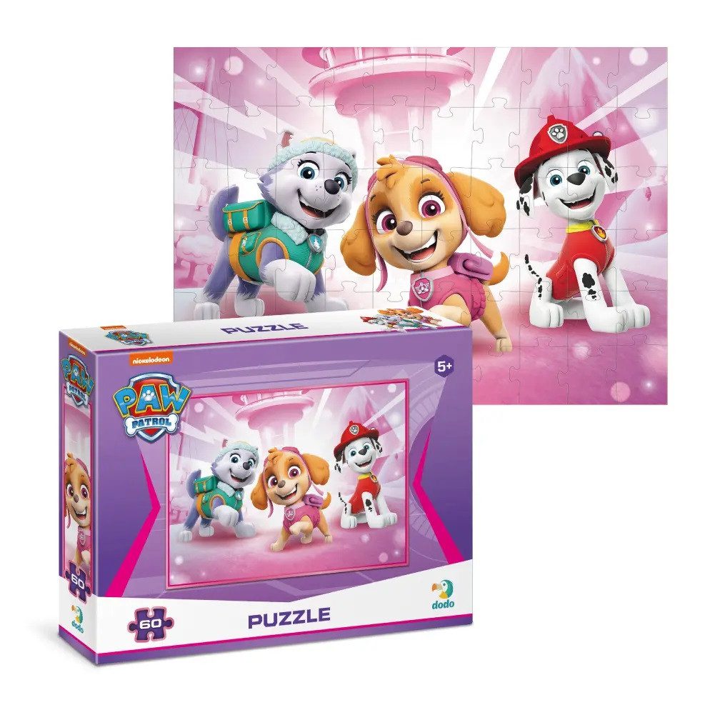 Дитячі пазли Paw Patrol, Dodo, 200145/46/47/48, Щенячий патруль, 60 елементів, розвиваюча гра для дітей, ДоДо - 10