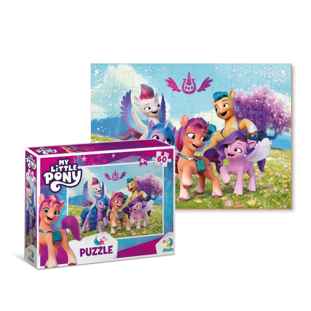 Дитячі пазли My Little Pony, Dodo, 200376/77/78, Мої маленькі поні, 60 елементів, розвиваюча гра для дітей - 8
