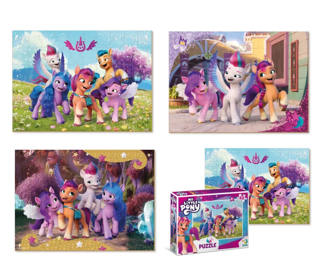 Дитячі пазли My Little Pony, Dodo, 200376/77/78, Мої маленькі поні, 60 елементів, розвиваюча гра для дітей - 3