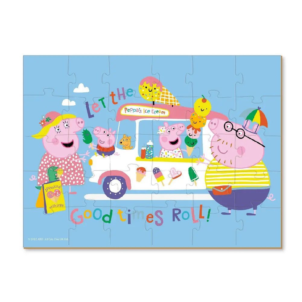 Дитячі пазли Peppa Pig Dodo 200300/01/02/03, Свинка Пеппа, великі, 30 елементів, розвиваюча гра для дітей - 6