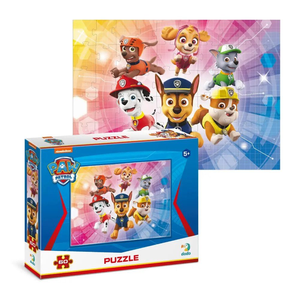 Дитячі пазли Paw Patrol, Dodo, 200145/46/47/48, Щенячий патруль, 60 елементів, розвиваюча гра для дітей, ДоДо - 8