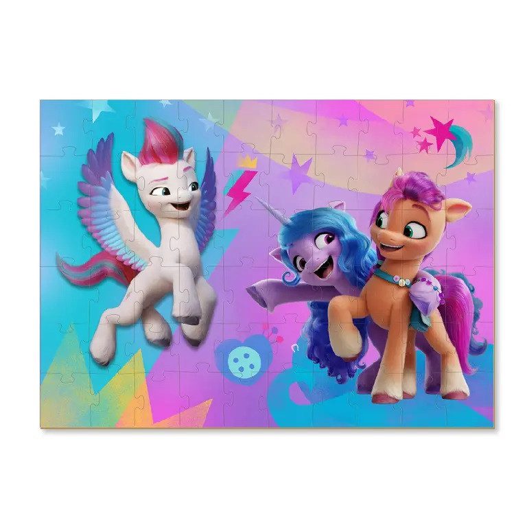 Дитячі пазли з фігуркою My Little Pony, Dodo, 200137/39, Мої маленькі поні, 60 елементів, розвиваюча гра для дітей, ДоДо - 6