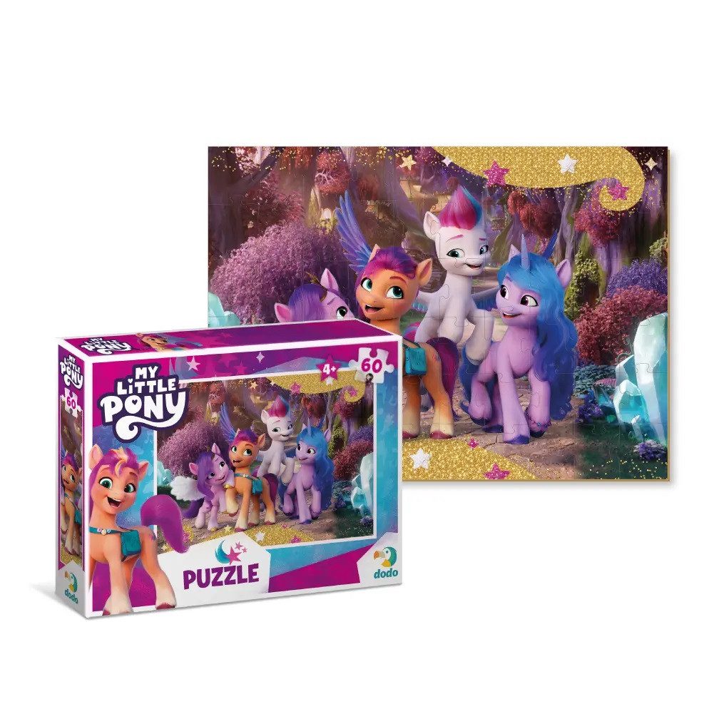 Дитячі пазли My Little Pony, Dodo, 200376/77/78, Мої маленькі поні, 60 елементів, розвиваюча гра для дітей - 7
