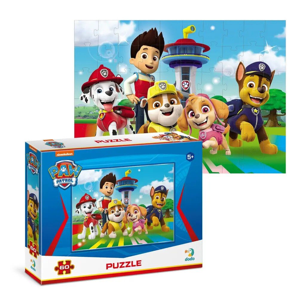 Дитячі пазли Paw Patrol, Dodo, 200145/46/47/48, Щенячий патруль, 60 елементів, розвиваюча гра для дітей, ДоДо - 2