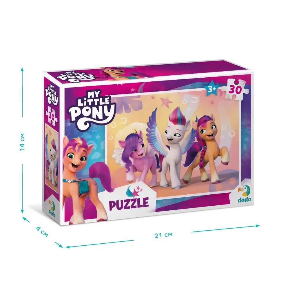 Дитячий пазл My Little Pony Dodo 200305, Моя маленька поні, великі, 30 елементів, розвиваюча гра для дітей - 2