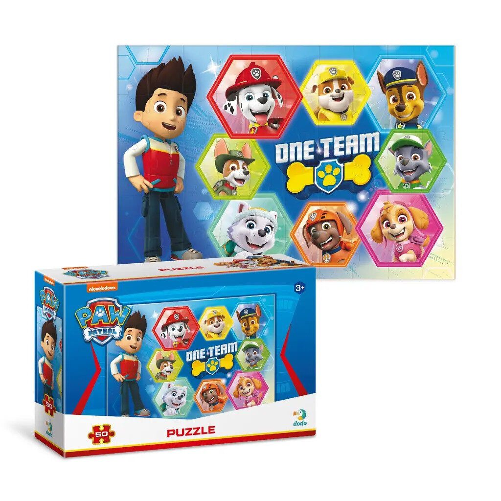 Дитячі пазли Paw Patrol Dodo 200155/56, Щенячий патруль, 50 елементів, розвиваюча гра для дітей - 3